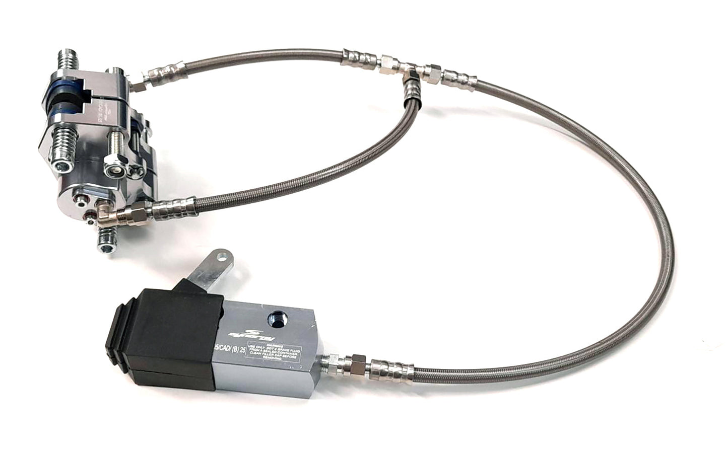 Cadet Brake System Master Cylinder, Caliper & Pipework 8mm