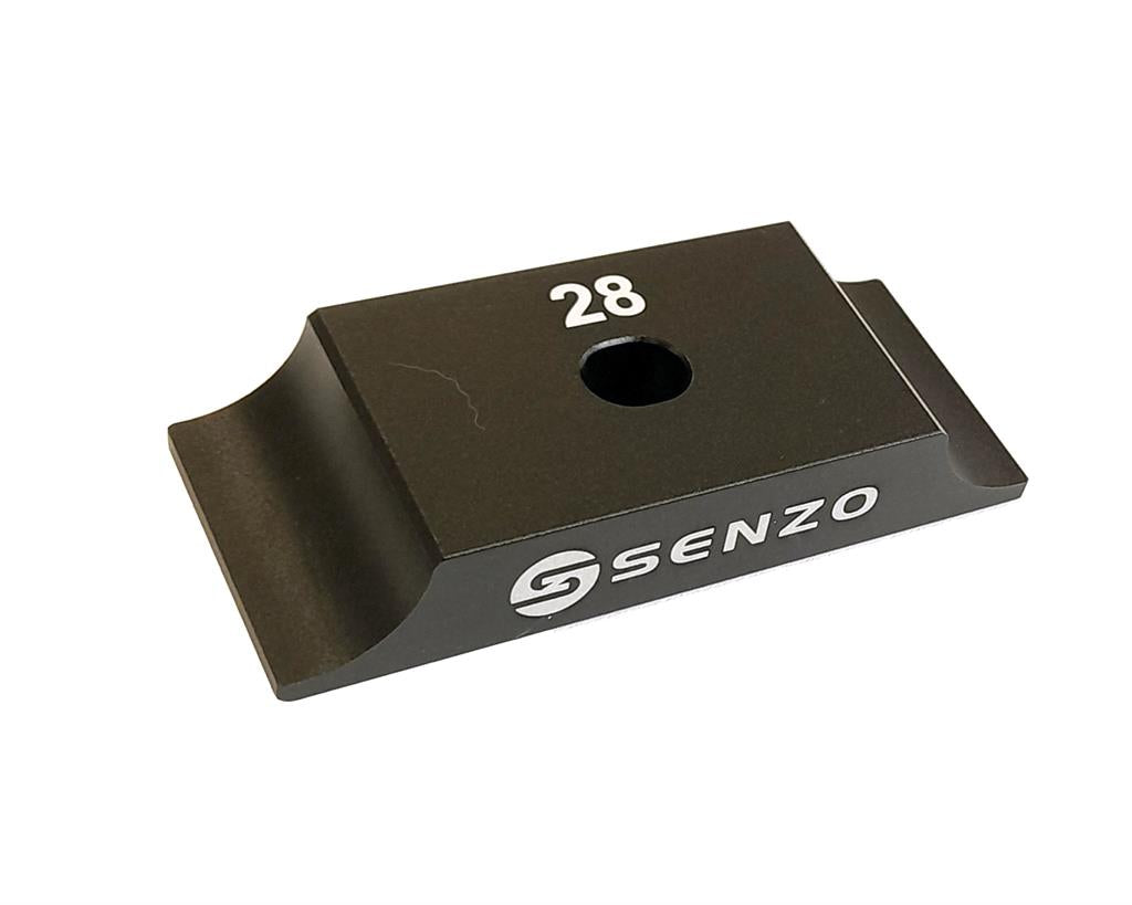 Senzo Flush Engine Mount Clamp 10mm (95mm x 40mm) 28mm/30mm/32mm