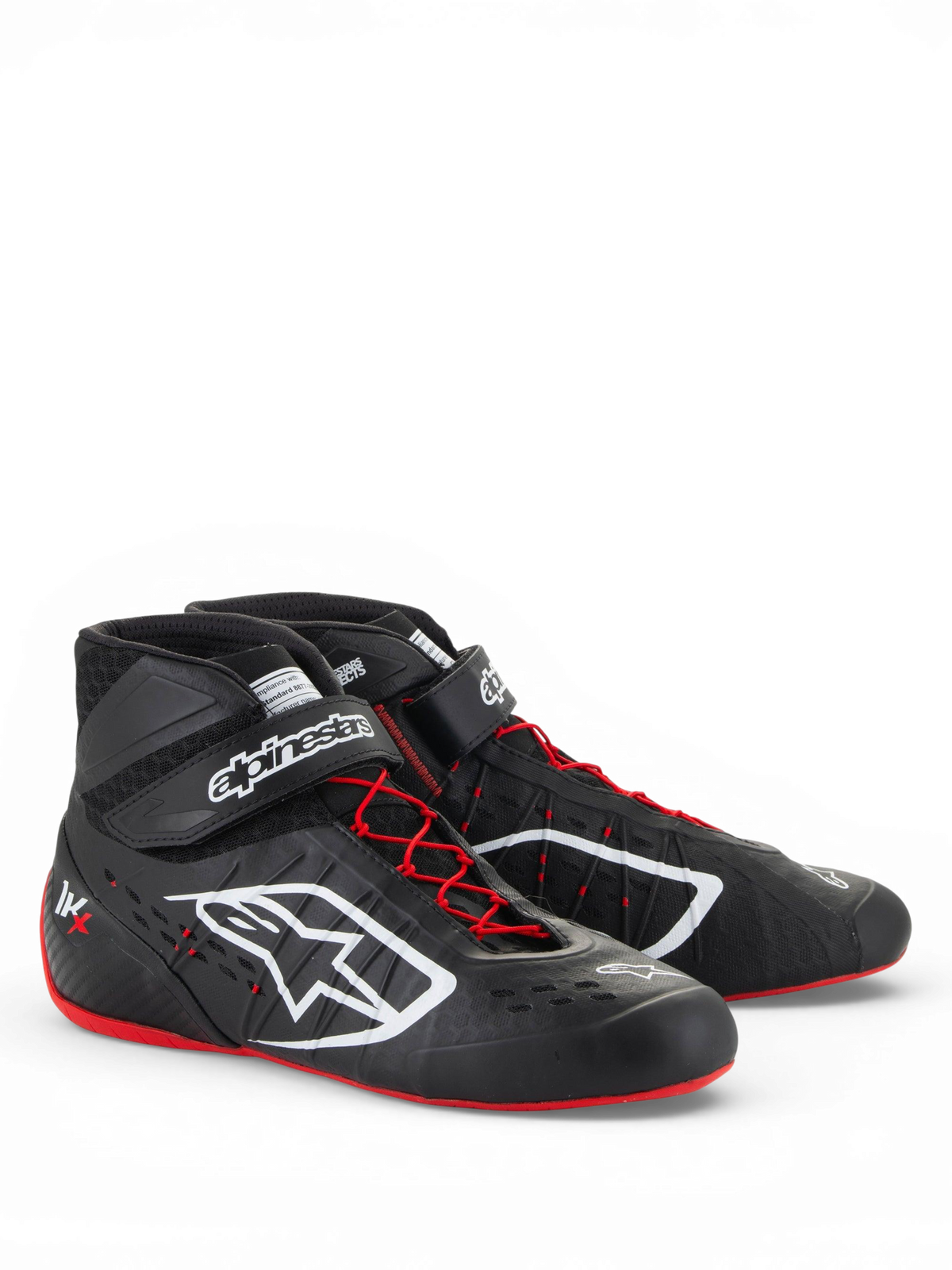 Tech-1 KX V3 Shoes (Black/White/Red)