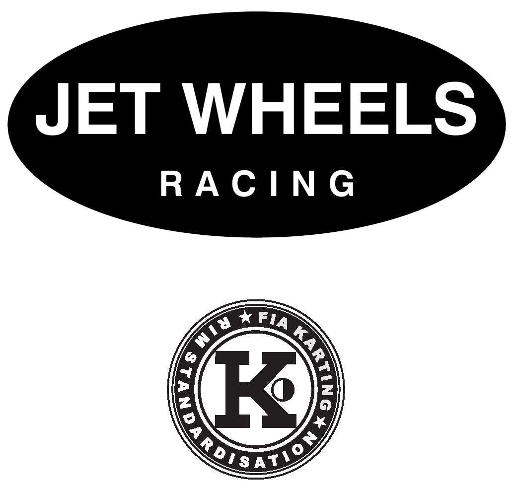 Jet Off Set Bearing Wheel Silver/Black