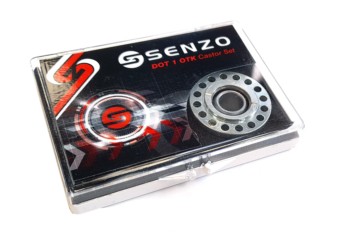Senzo OTK Castor Adjuster Pair & Covers 8mm/10mm