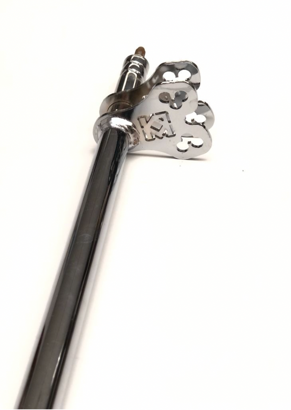 Kart Republic Big - Steering Wheel Column Chrome Go Kart Racing