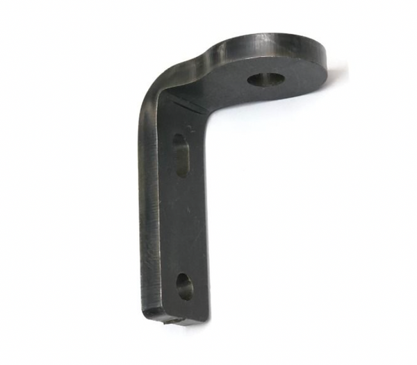 Kart Republic Mini Kart Exhaust Support (L Bracket) - SILVER
