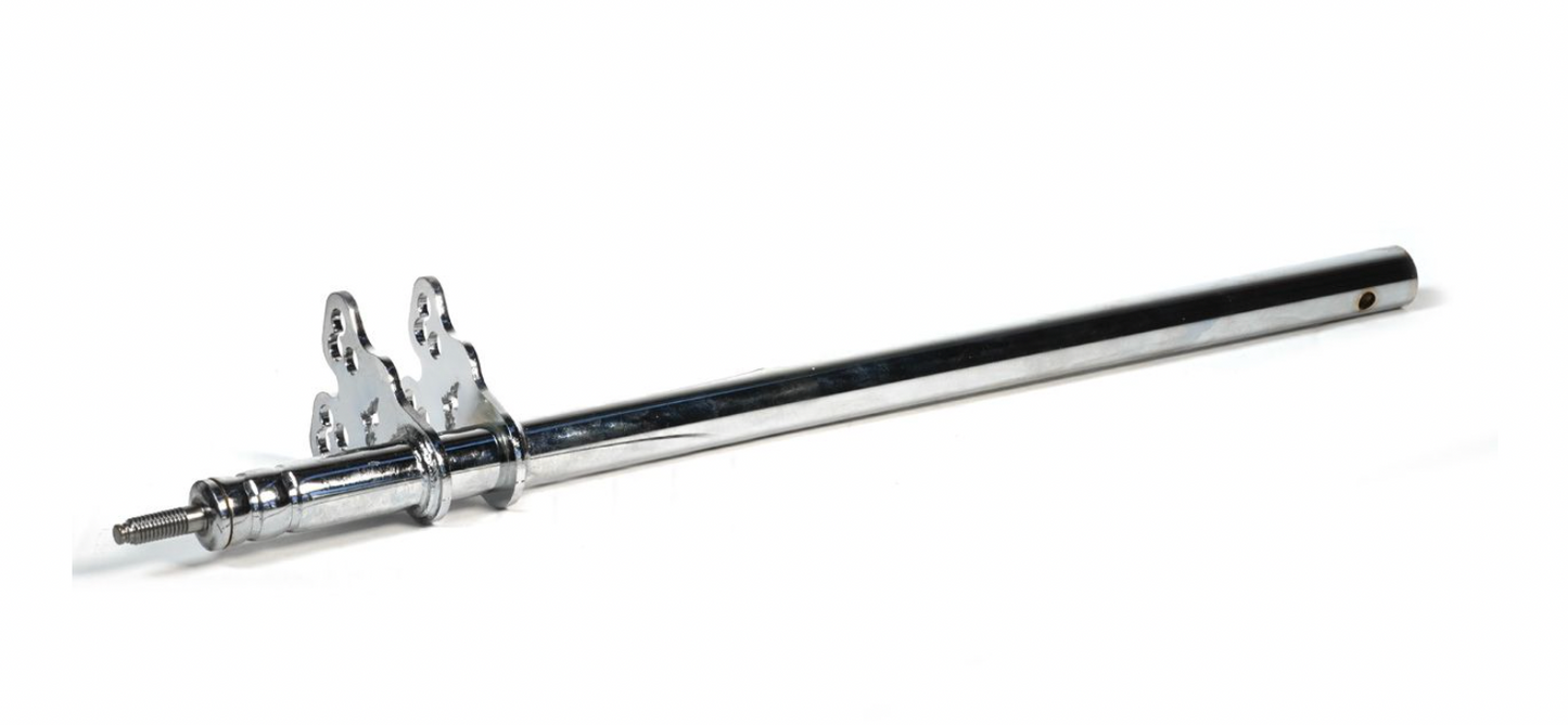 Kart Republic Mini Kart Steering Wheel Column 420Mm Mini Chrome