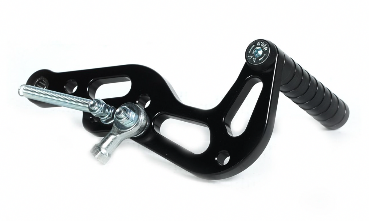 Kart Republic Mini Kart Brake Pedal Alu Mini Black Anod