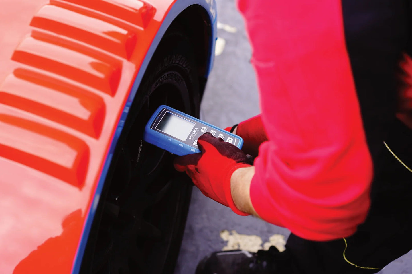 Prisma HPM5 Digital Tyre Pressure Gauge with Infrared and Stopwatch