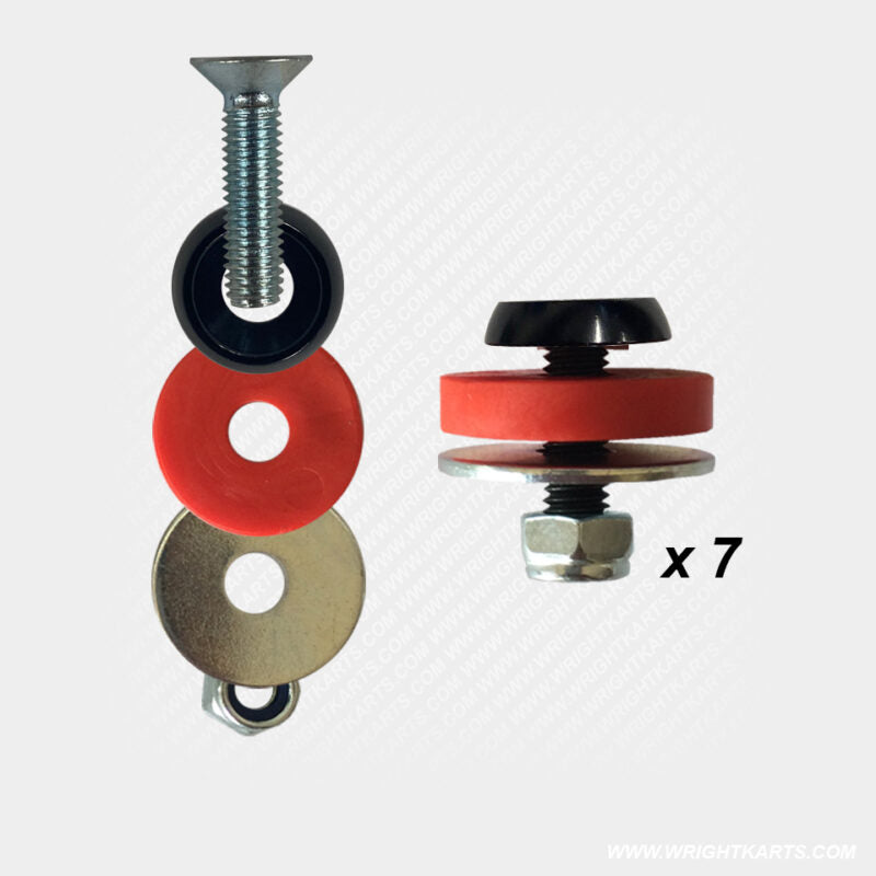 SWRD W102C – Floor Tray Fitting Kit – Aluminium (1 Set)