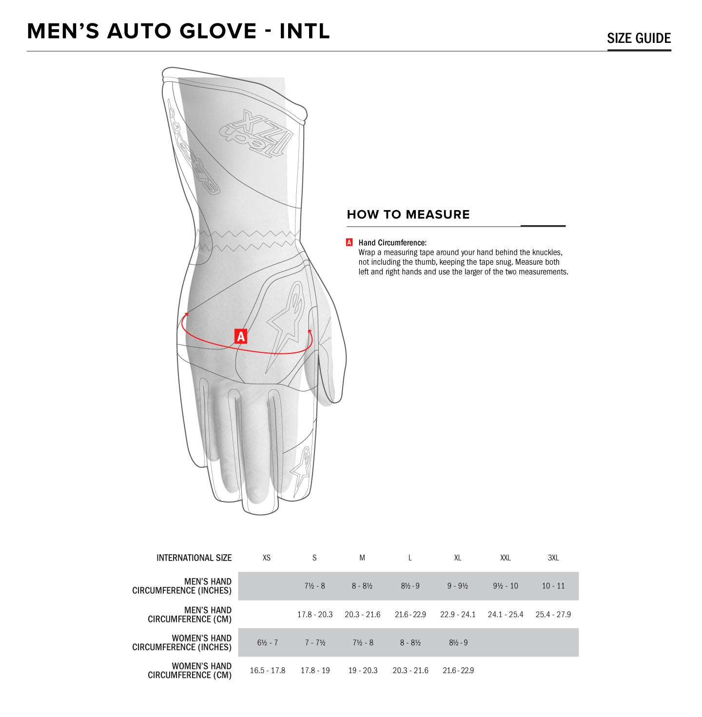 Alpinestars Tech-1 K Race V2 Pure Gloves YOUTH