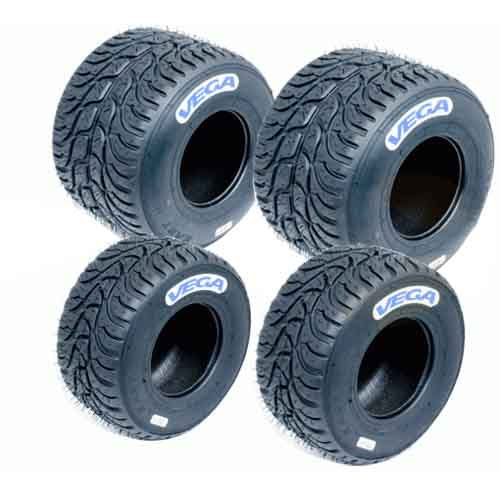 Vega W6 Rain Tyre Set (10x4.20-5/11x6.00-5)