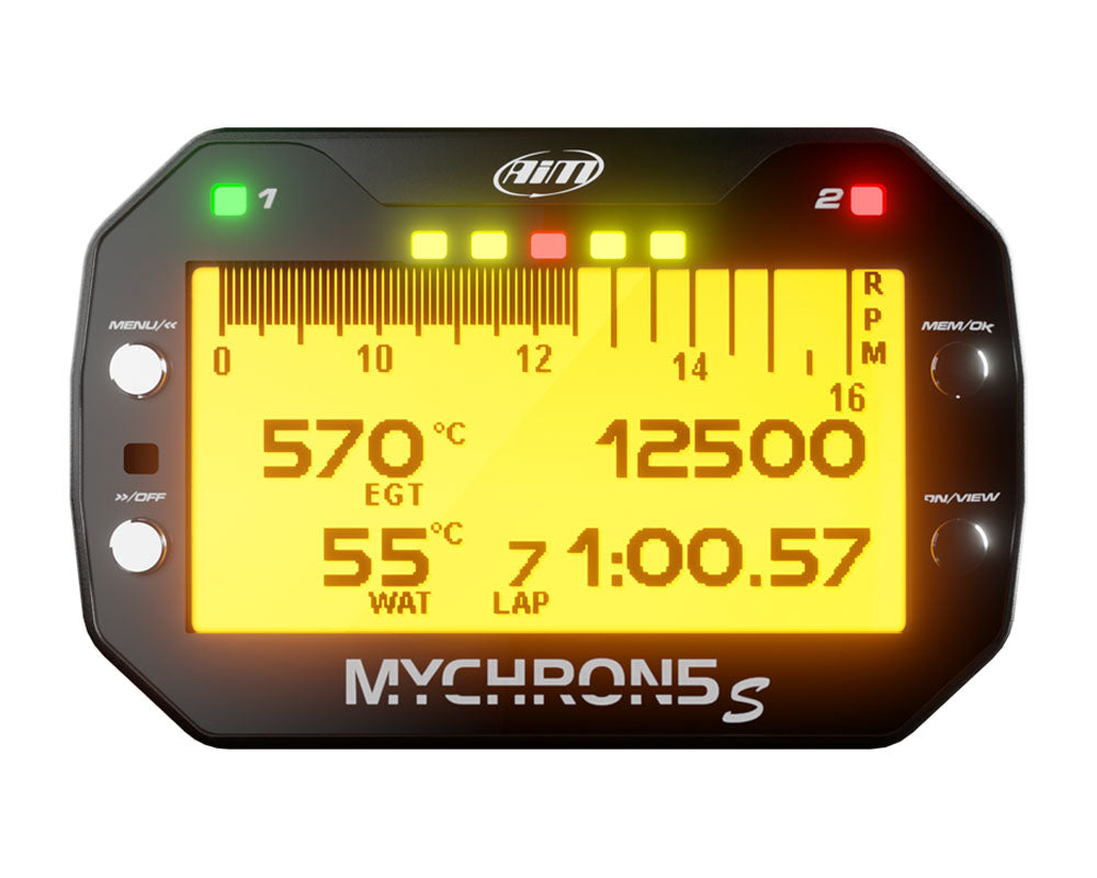AIM Mychron 5 Kit With Water Temperature Sensor