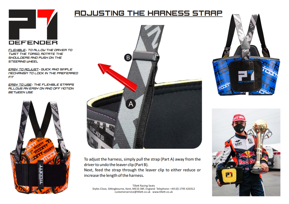 Tillett P1 Defender CIK FIK Body Rib Protector