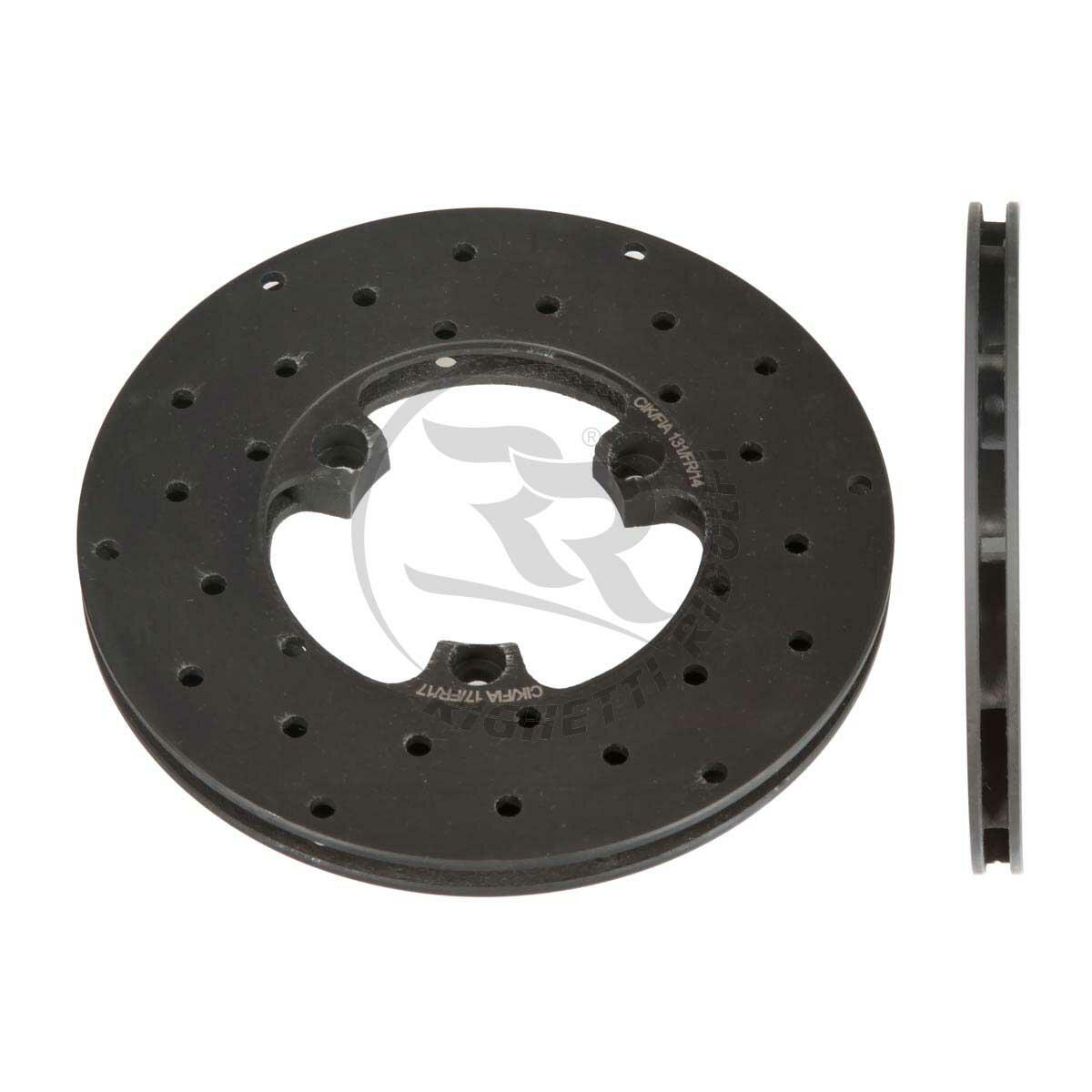 Righetti Front Brake Disc Drilled And Ventilated LH 160mm 12mm K346SF-S