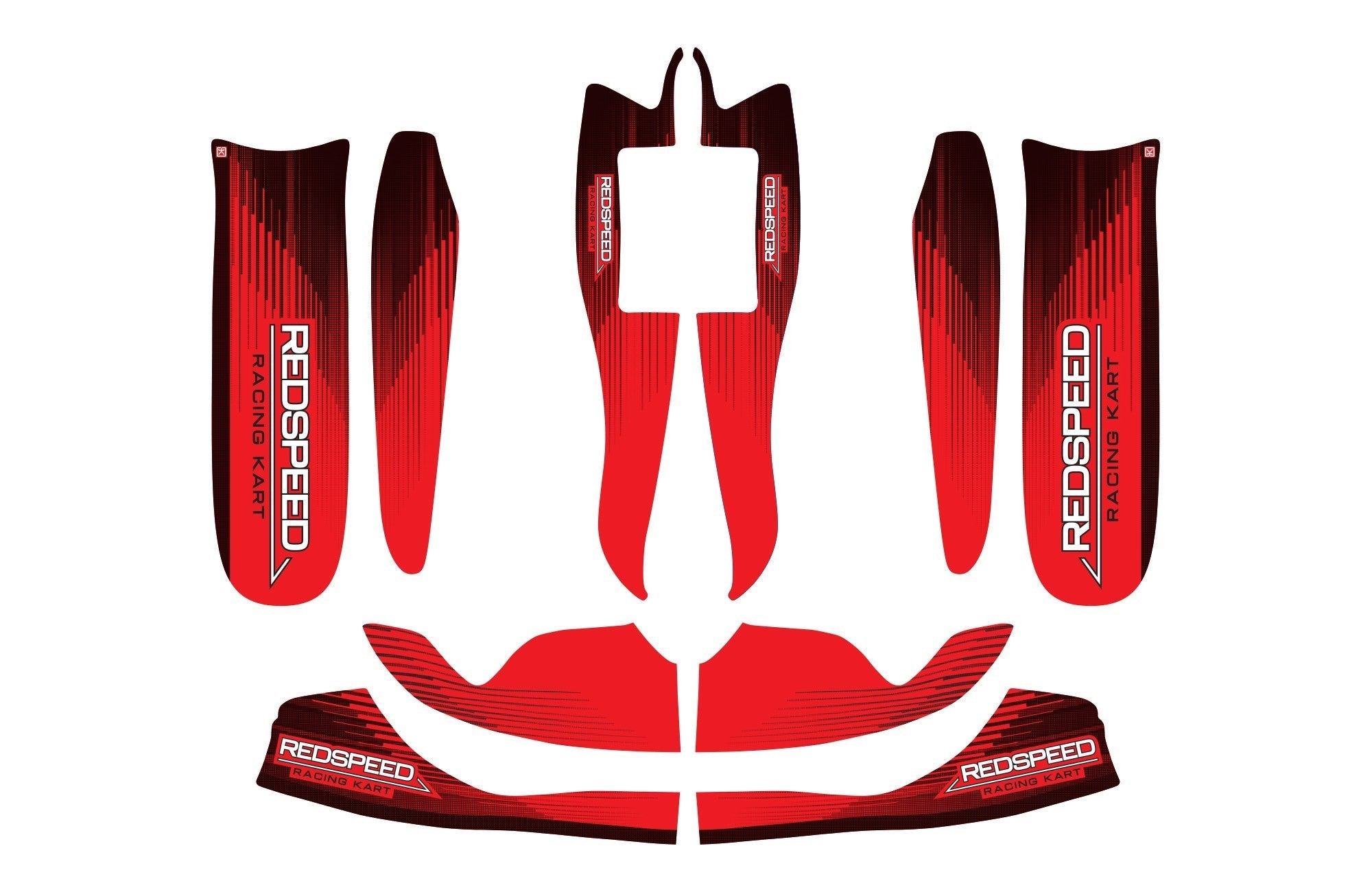 OTK Genuine Redspeed Sticker Kit 950 M8