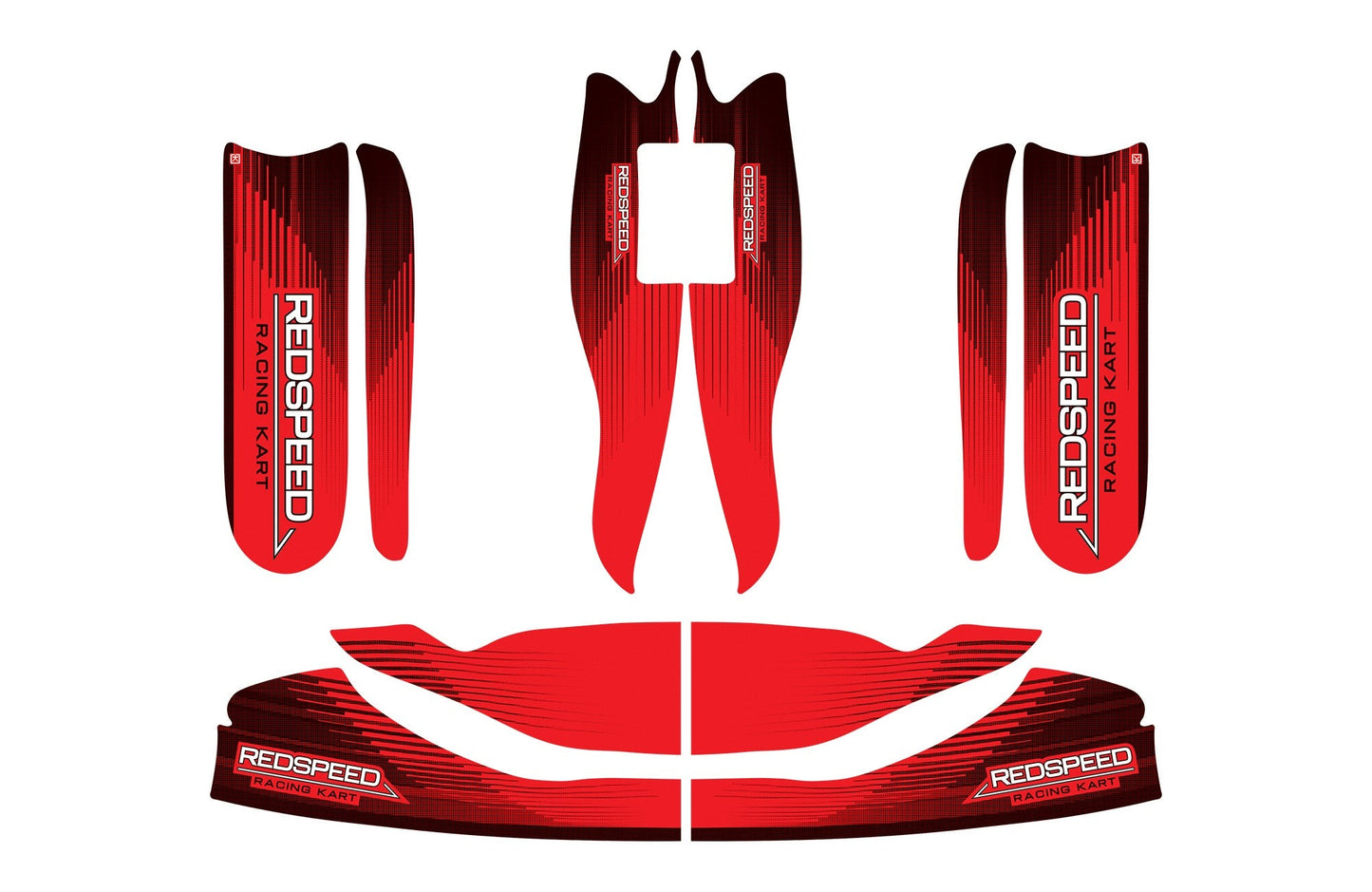 OTK Genuine Redspeed Complete Sticker Kit M10