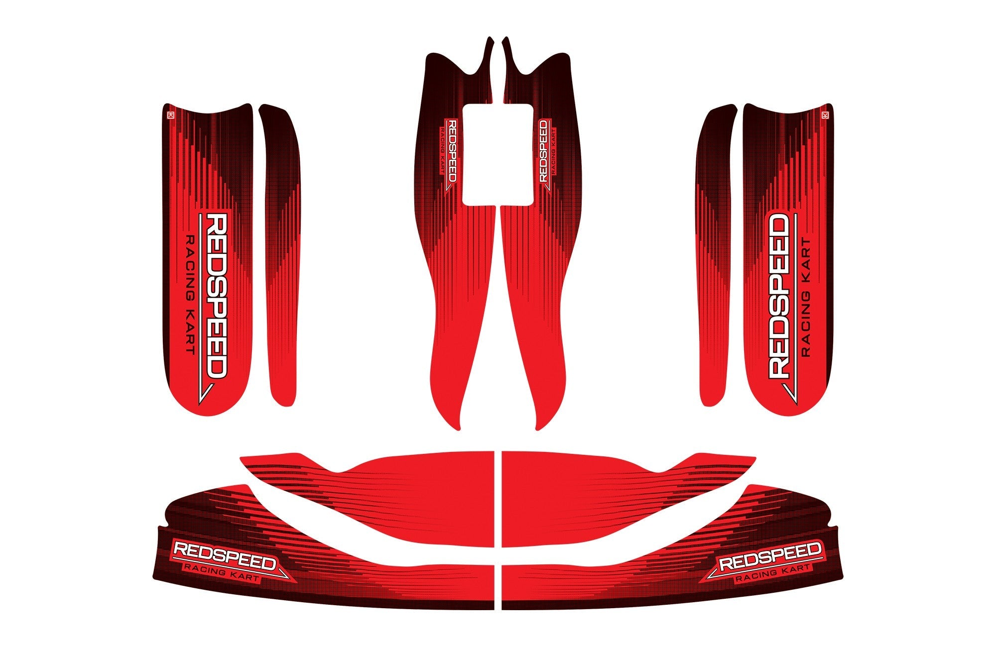 OTK Genuine Redspeed Complete Sticker Kit M10