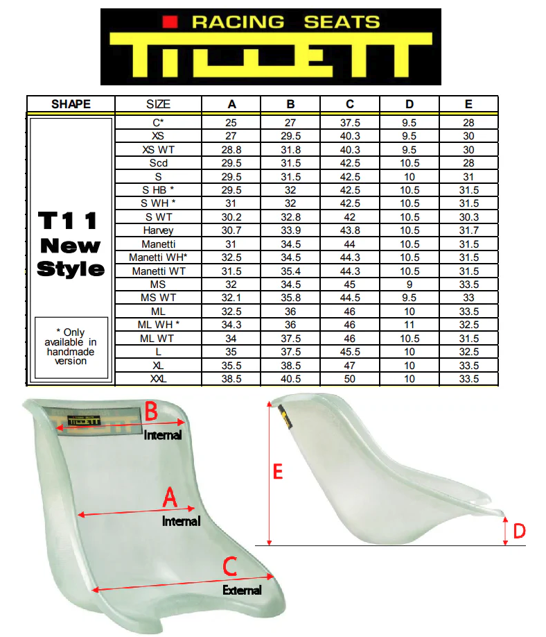 Tillett T11 New Style Standard Rigidity