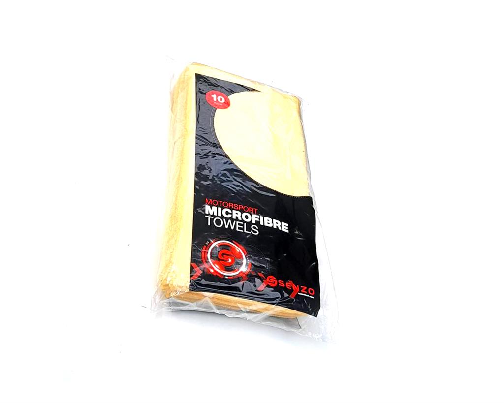 Senzo Microfibre Cloth Pack (10 Sheets)