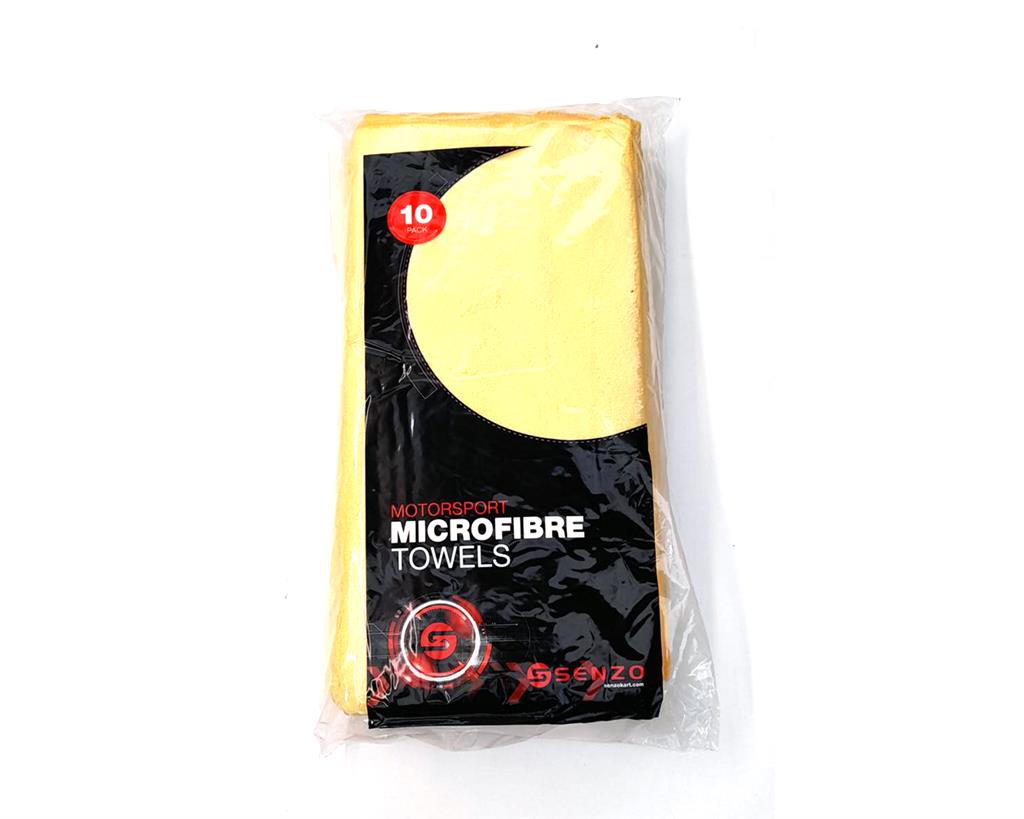 Senzo Microfibre Cloth Pack (10 Sheets)