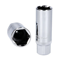 Silverline Spark Plug Deep Socket Set 2pce