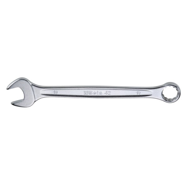 Beta Combination Wrenches Open And Offset Ring Ends Chrome-plated