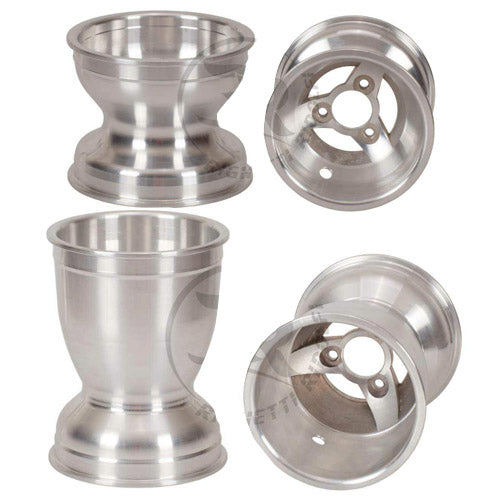 6" Aluminium Wheel Set