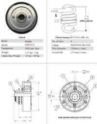 Noram 4000 Clutch Spring