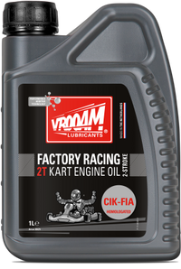 Vrooam Lubricants 2T Racing Engine Oil 1L CIK HOMOLOGATED