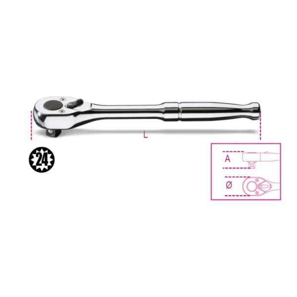 Beta Tools 3/8 Reversible Ratchet 009100875