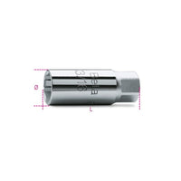 Beta Tools 16mm Drive Plug Socket 5/8 956E 9560020