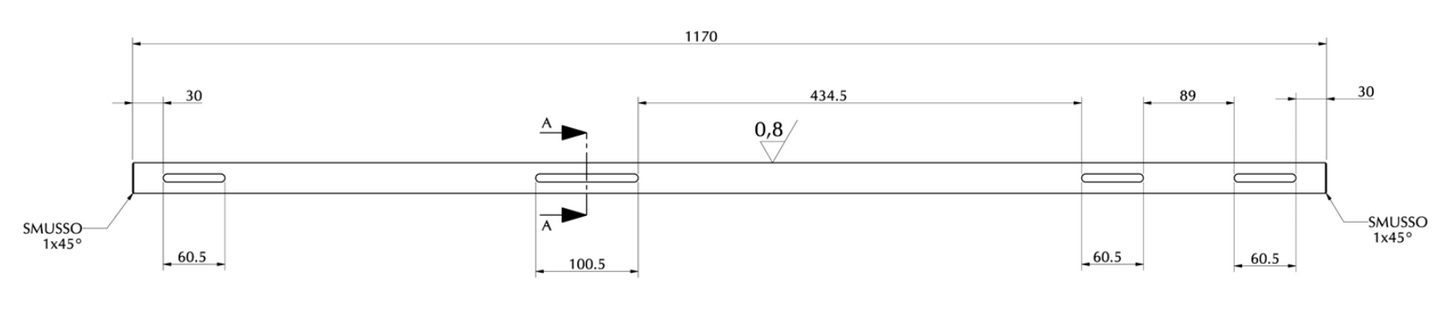 Rear Solid Axle 30mm