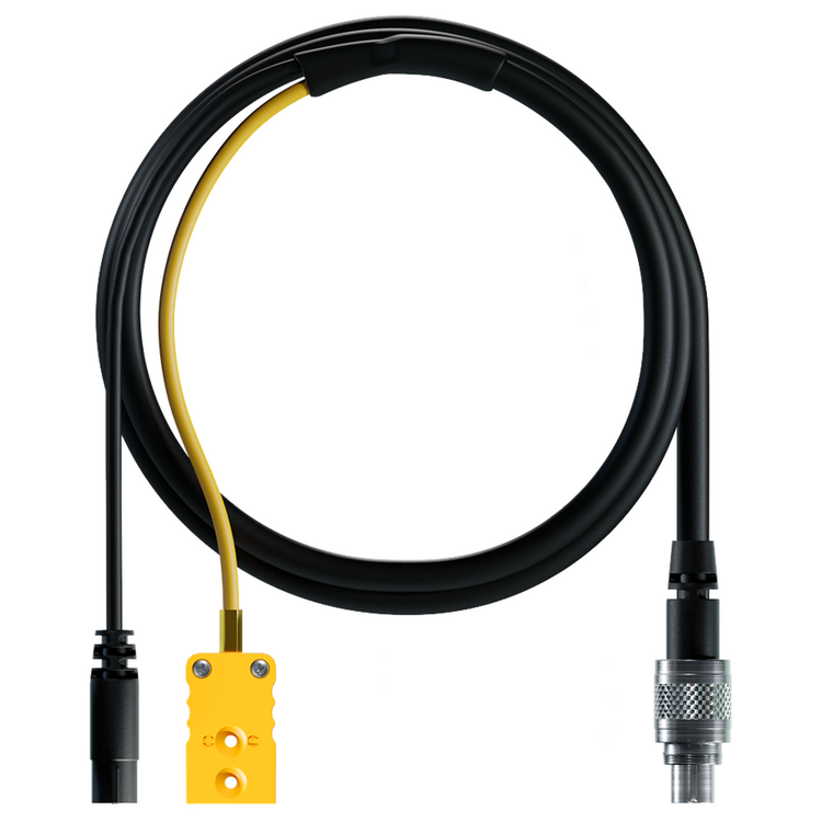 AiM MyChron5 S 2T Patch Lead Yellow TC Plug & Black 719 TR Plug