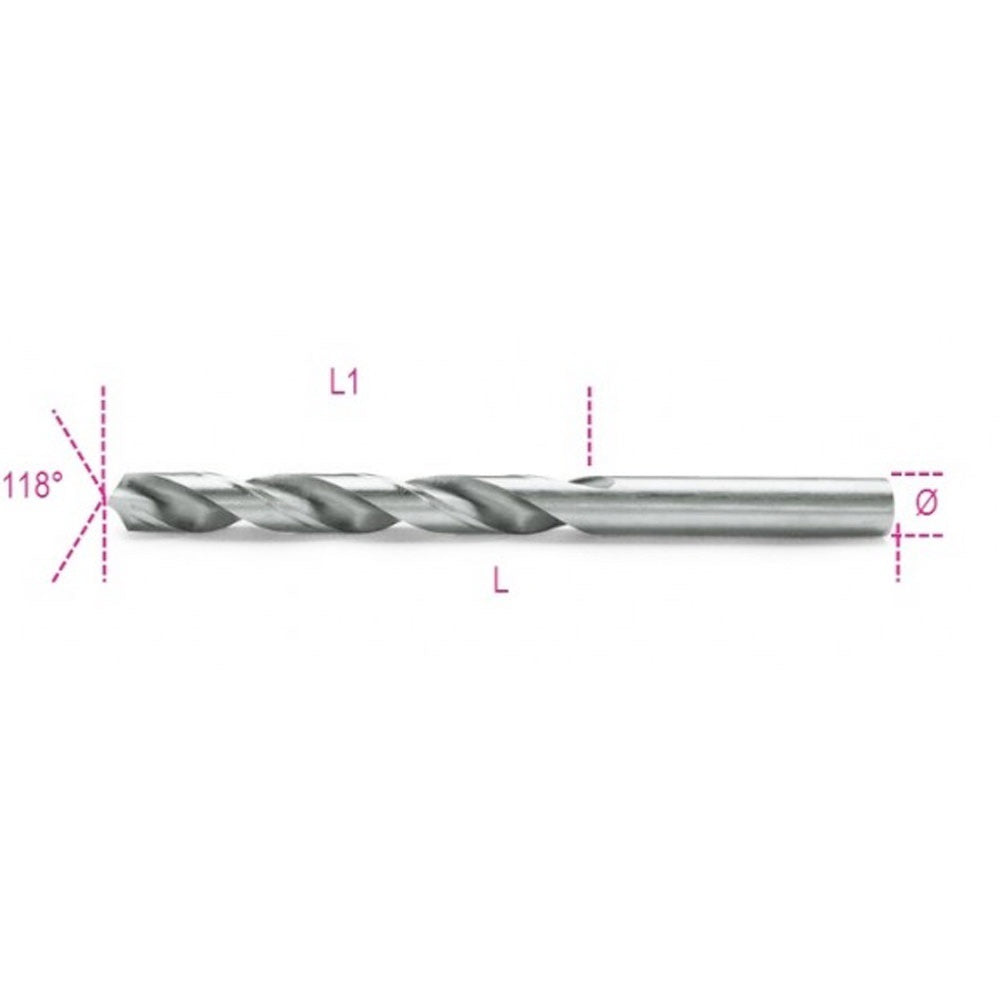 Beta Tools 8mm Hss Drill Bit