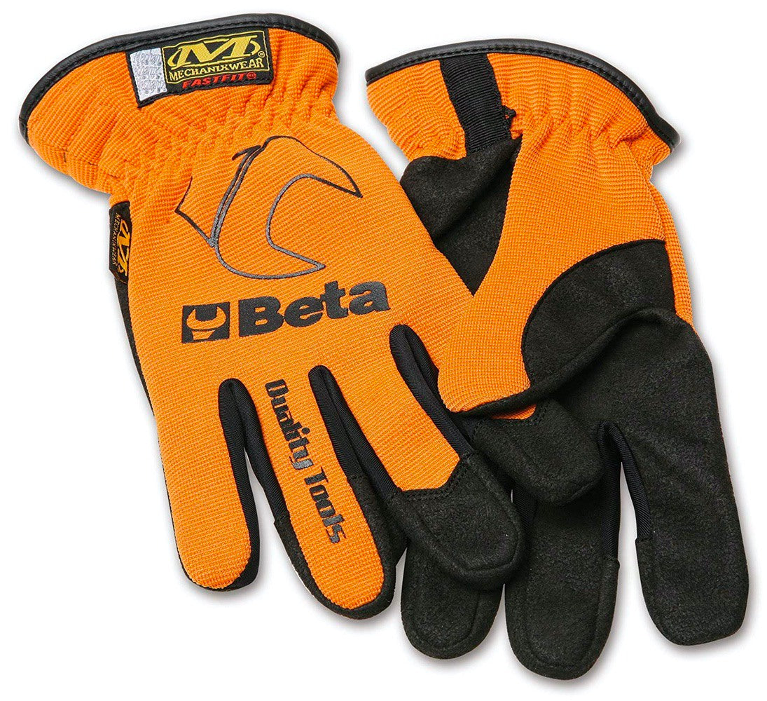 Beta Tools Orange Mechanic Gloves XL