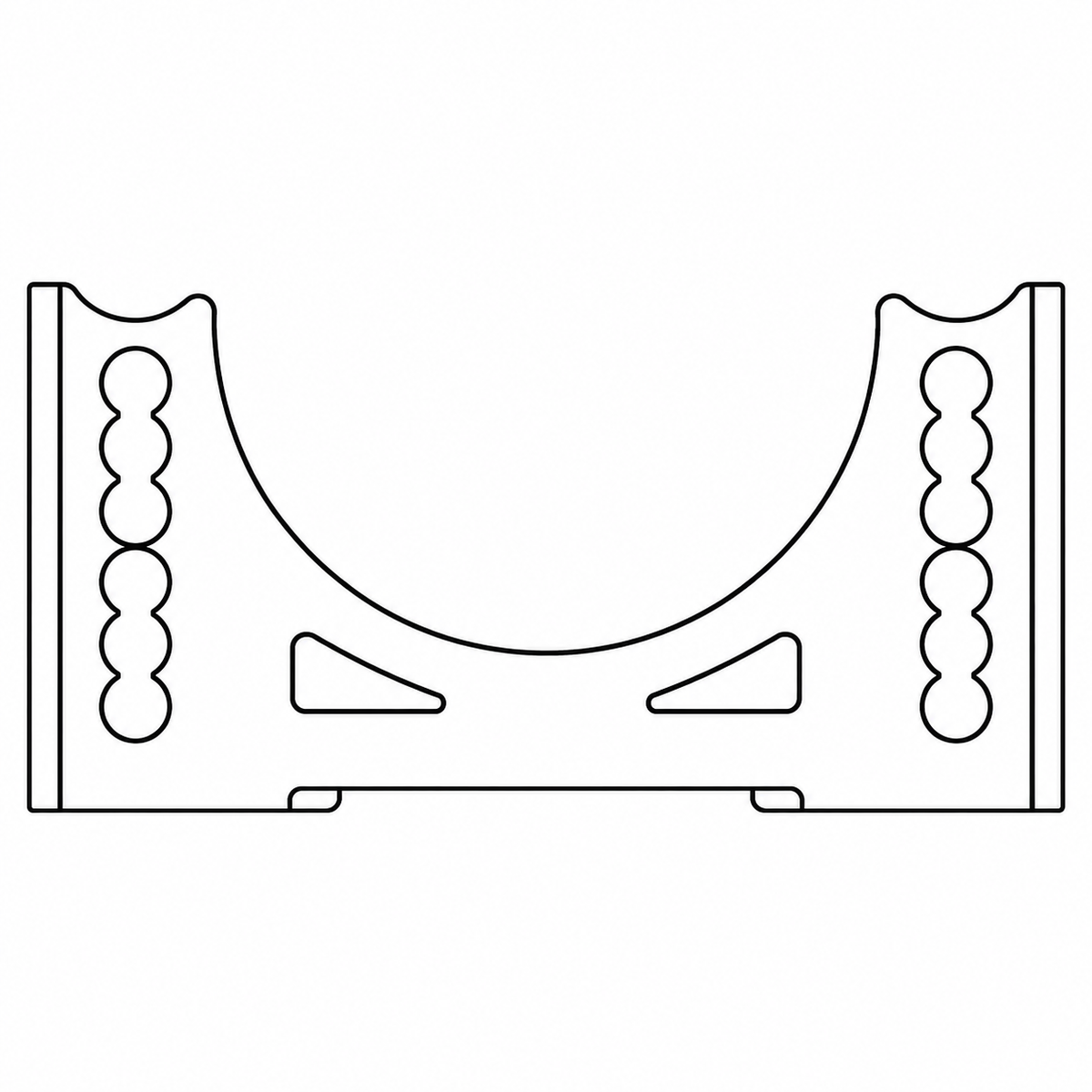 4F Brake Disc Protection Slider for Kart