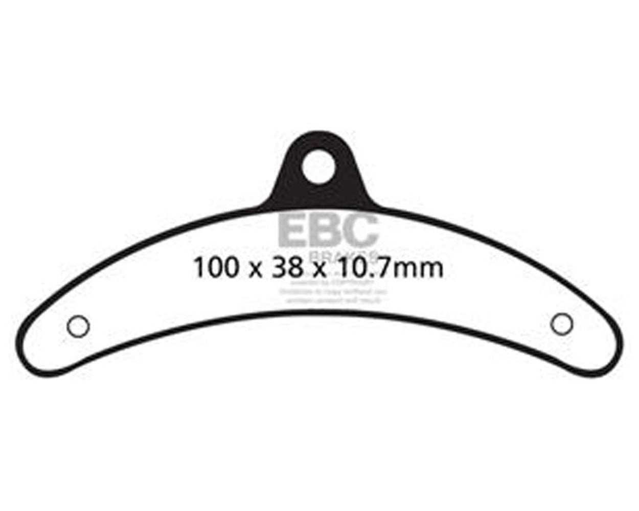 EBC Brake Pad Set FA543