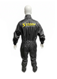 Storm Double Lined Black Wet Rain Suit