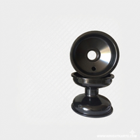 SWRD Cadet Slick Black Wheel w/Valves & Bearings