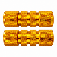 2 x Gold Pedal Grip For OTK / Universal Pedals