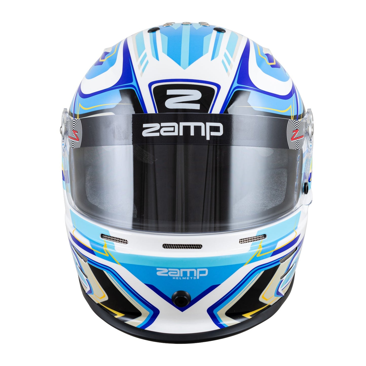 ZAMP RZ 42 Youth CMR White / Blue