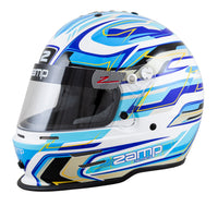 ZAMP RZ 42 Youth CMR White / Blue