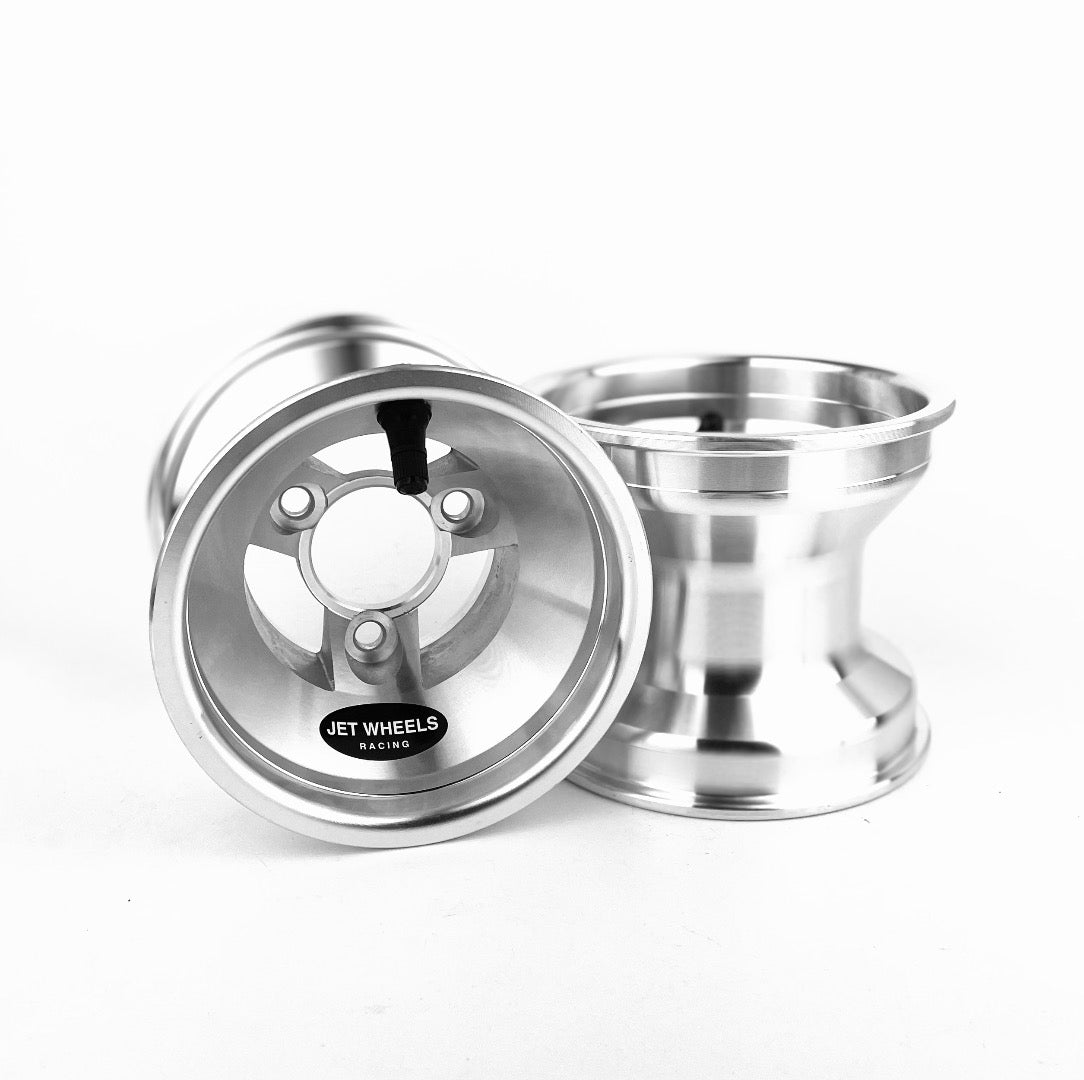 Jet Wheel 3-Bolt Hub Fixing Silver/Black