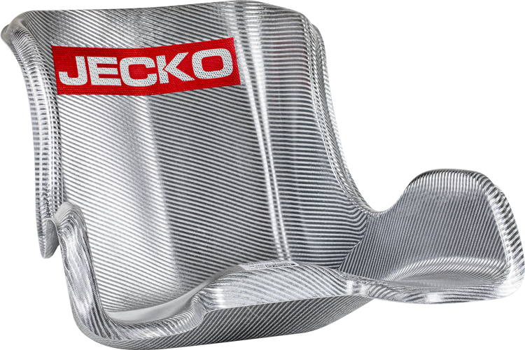 Kart Republic Mini Kart Jecko Seat Silver Standard A3