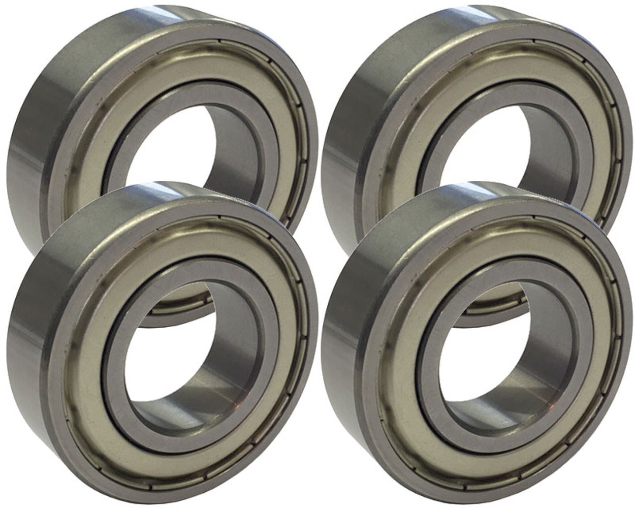 Wheel Bearing 6202ZZ 15mm I.D, 35mm O.D Pack of 4