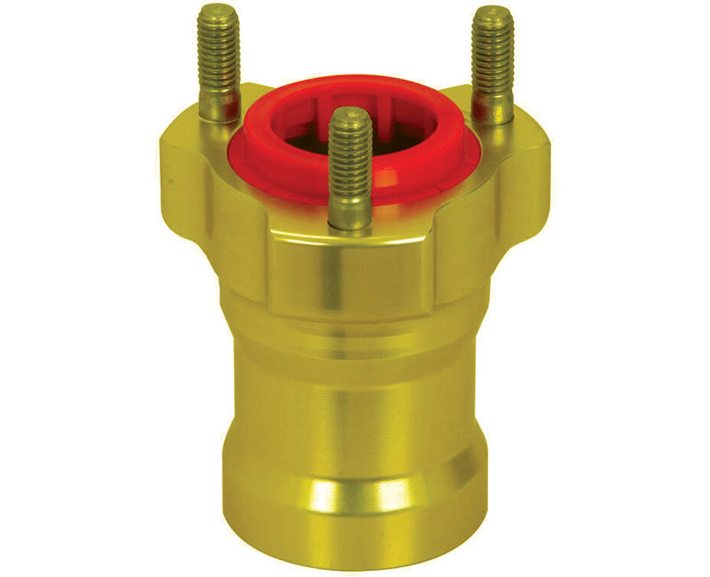 Gold Medium Front Hub With 25mm Bearings - 75mm