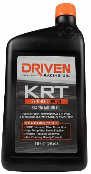 Driven KRT 0W-20 Synthetic 4 Stroke Karting Oil