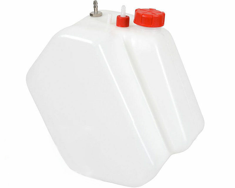 R/R Petrol Tank 7.5 Ltr Push Through Type With Red Caps