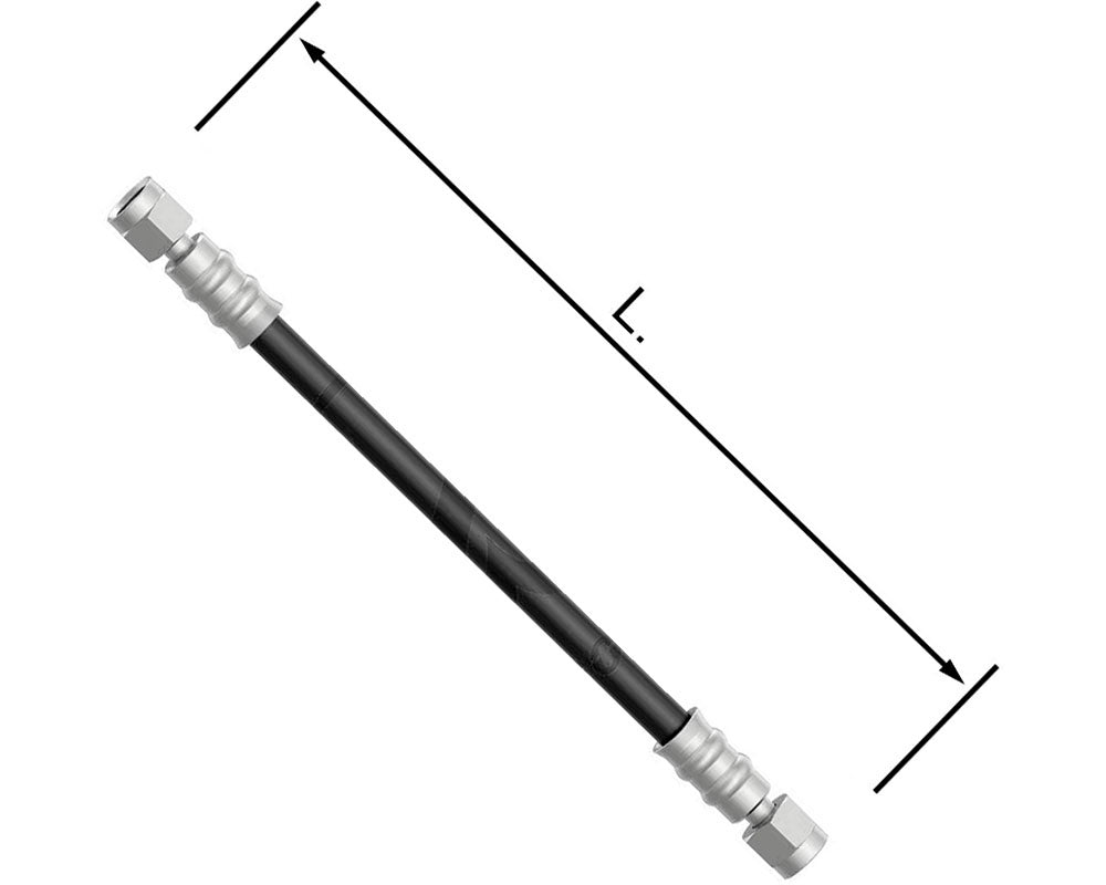 Universal Brake Pipe Lengths with Ends 8mm Ends