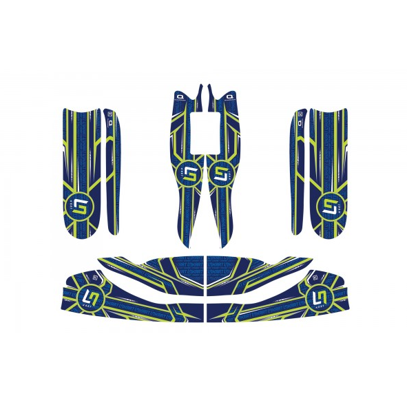 OTK Lando Norris Complete Sticker Kit (M10 Pod, M7 Naz & 507 Nose)