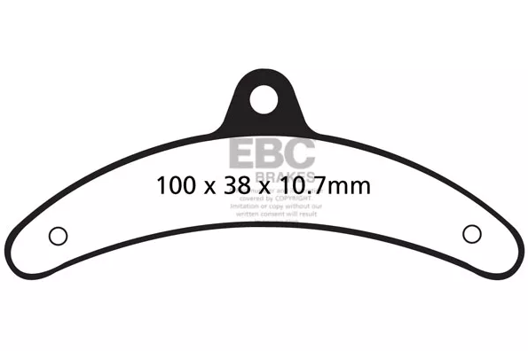 EBC Brake Pad Set FA543