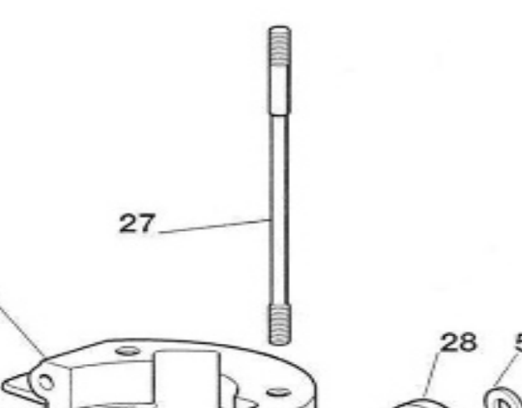 Iame Swift Cylinder Tie Rod